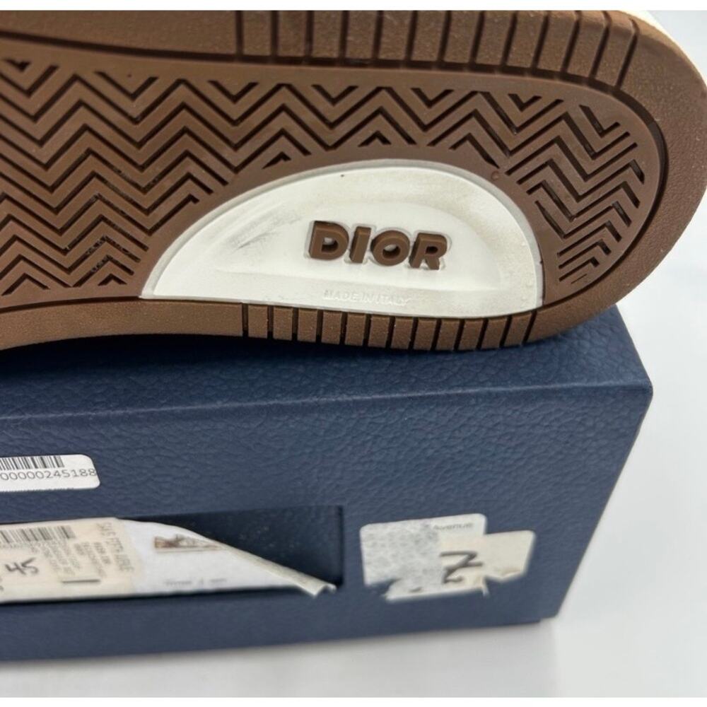 Men's Dior B 27 low Paisley sneakers size 45 made in Italy - Picture 11 of 12